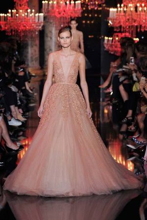 Elie Saab Fall 2014 couture collection